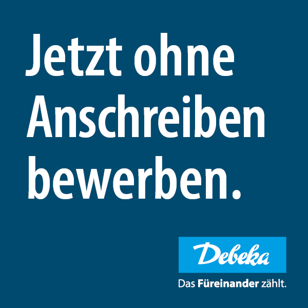 Jetzt ohne Anschreiben bewerben.